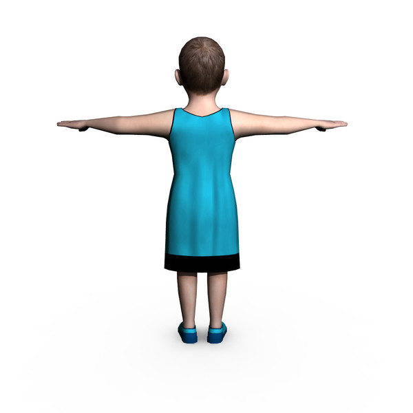 maya child female 01 - Child Female 01... by ignisfatuus